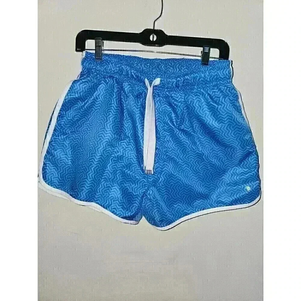 Evolve Womens Medium Blue Drawstring Shorts